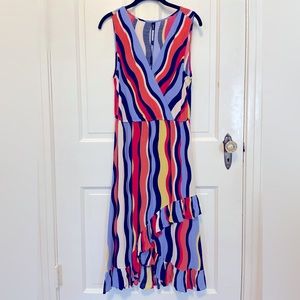 Tracy Reese dress, NWT, size Medium, multi colors